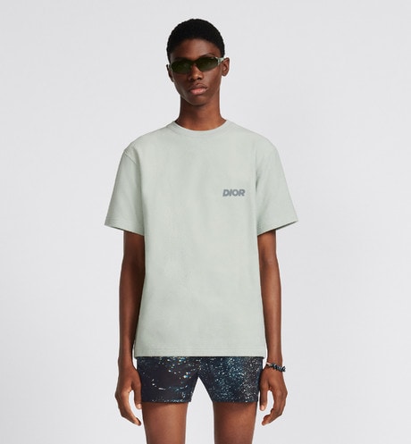 Relaxed-Fit T-Shirt • Blue Terry Cotton