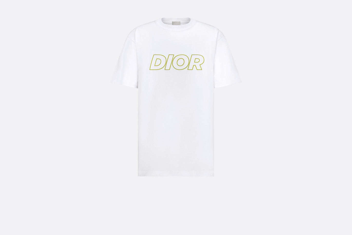Relaxed-Fit T-Shirt • White Cotton Jersey