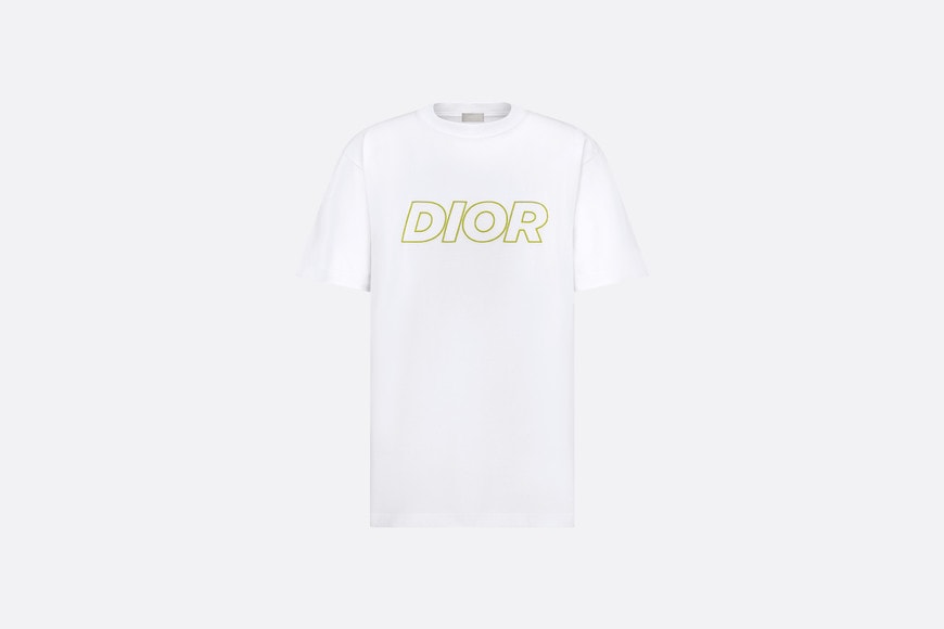 Relaxed-Fit T-Shirt • White Cotton Jersey