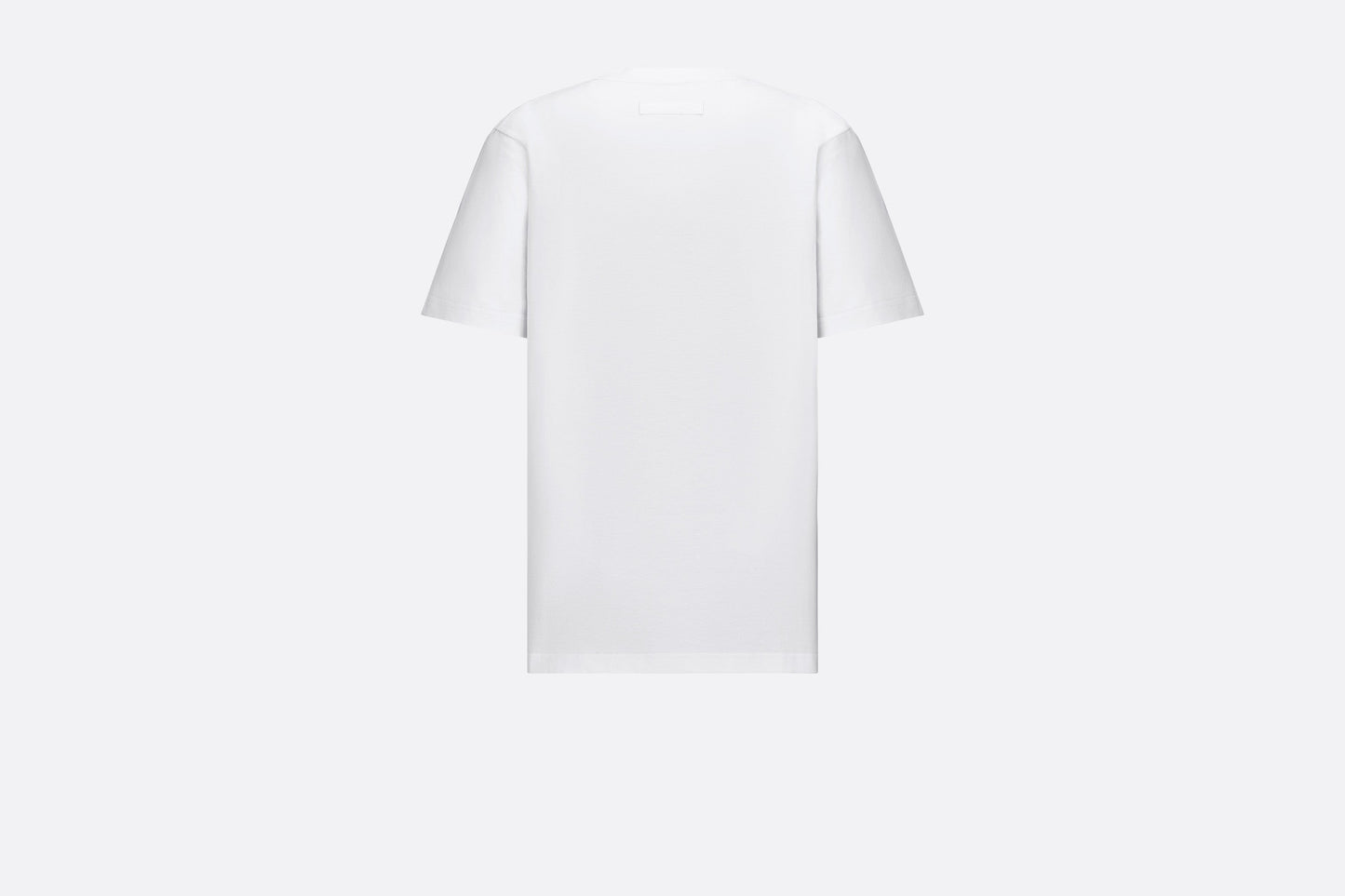 Relaxed-Fit T-Shirt • White Cotton Jersey