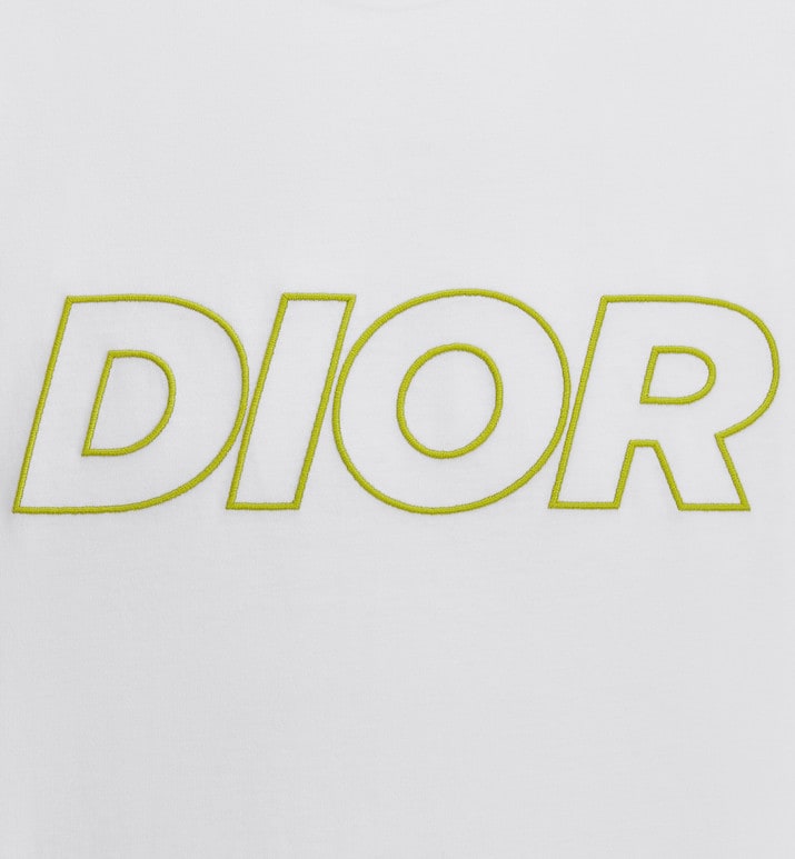 Relaxed-Fit T-Shirt • White Cotton Jersey