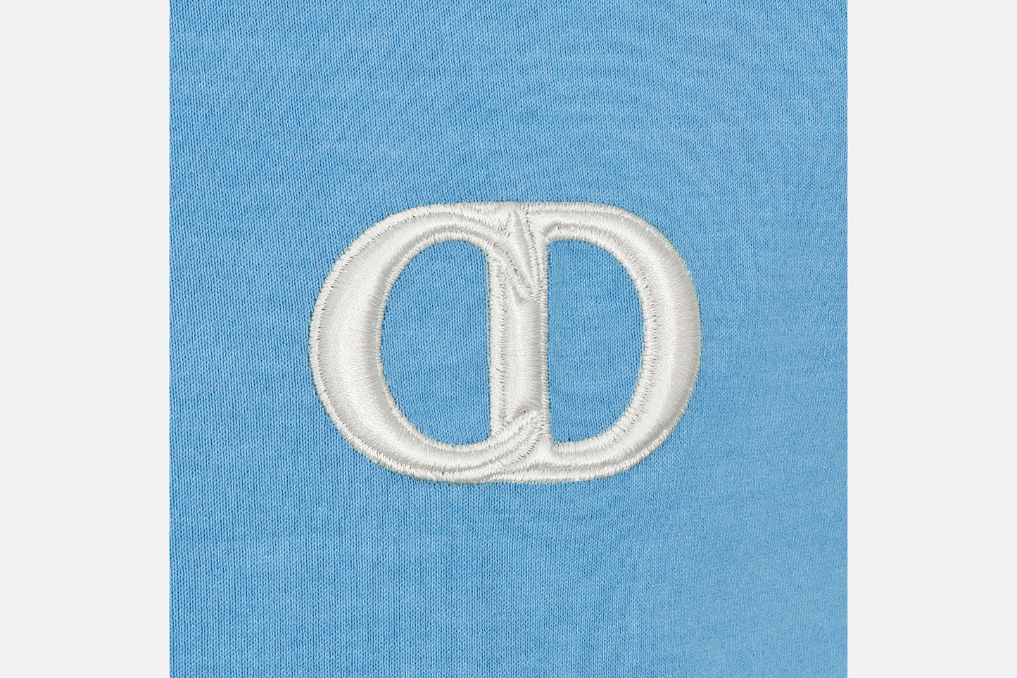 CD Icon T-Shirt • Blue Organic Cotton Jersey