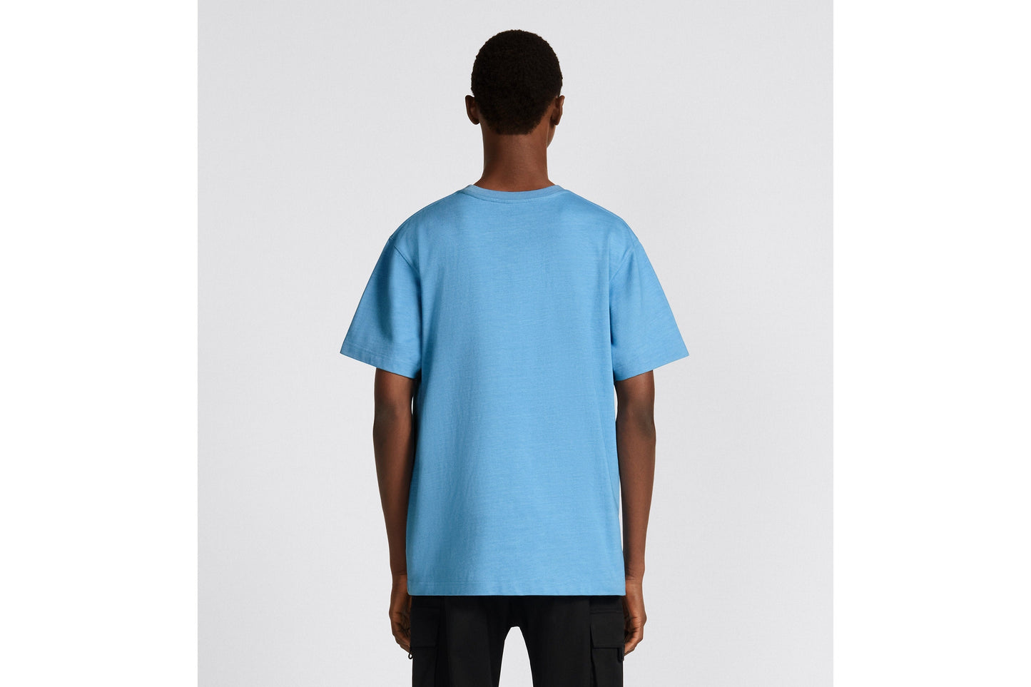 CD Icon T-Shirt • Blue Organic Cotton Jersey