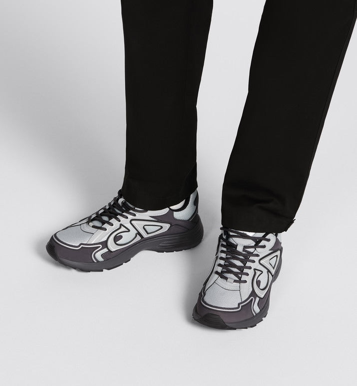 B30 Sneaker • Gray Mesh with Anthracite and Gray Technical Fabric