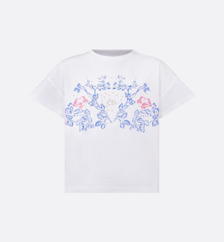 Kid's T-Shirt • White Cotton Jersey