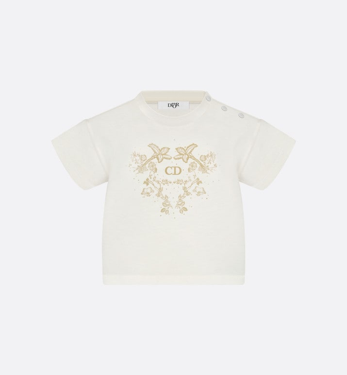 Baby T-Shirt • Ivory Cotton Jersey