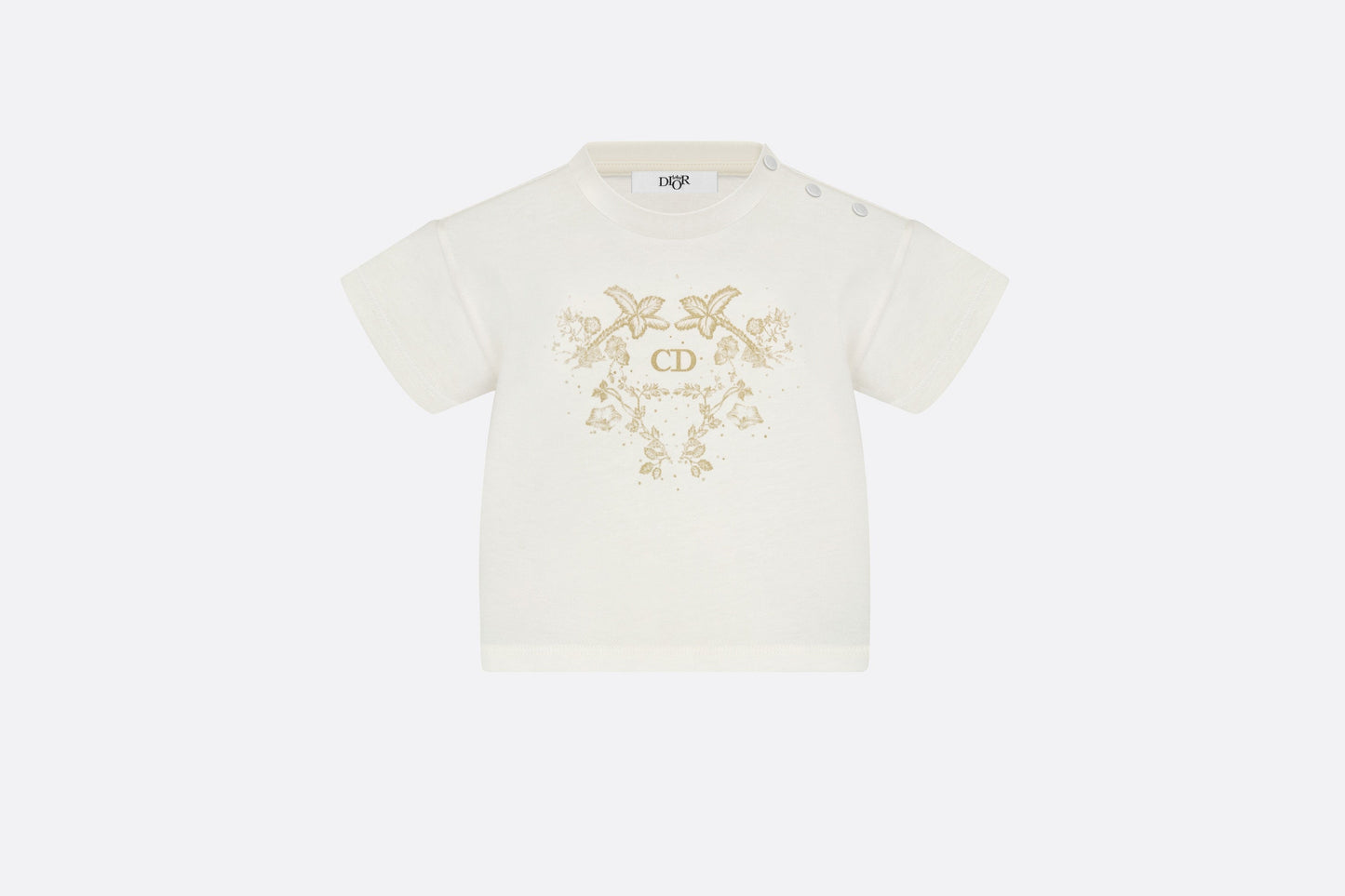 Baby T-Shirt • Ivory Cotton Jersey