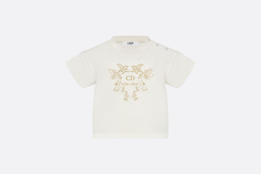 Baby T-Shirt • Ivory Cotton Jersey