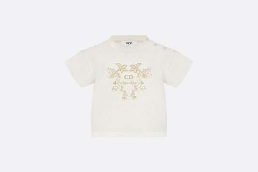 Baby T-Shirt • Ivory Cotton Jersey