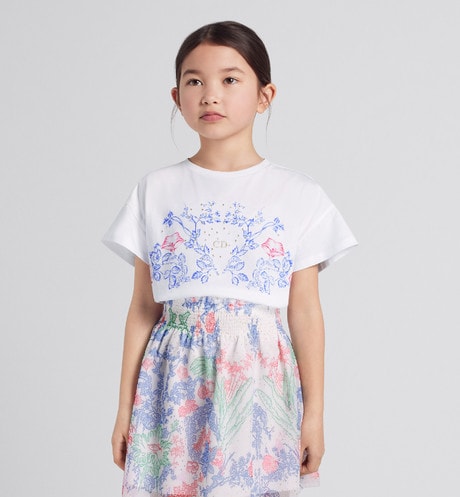 Kid's T-Shirt • White Cotton Jersey