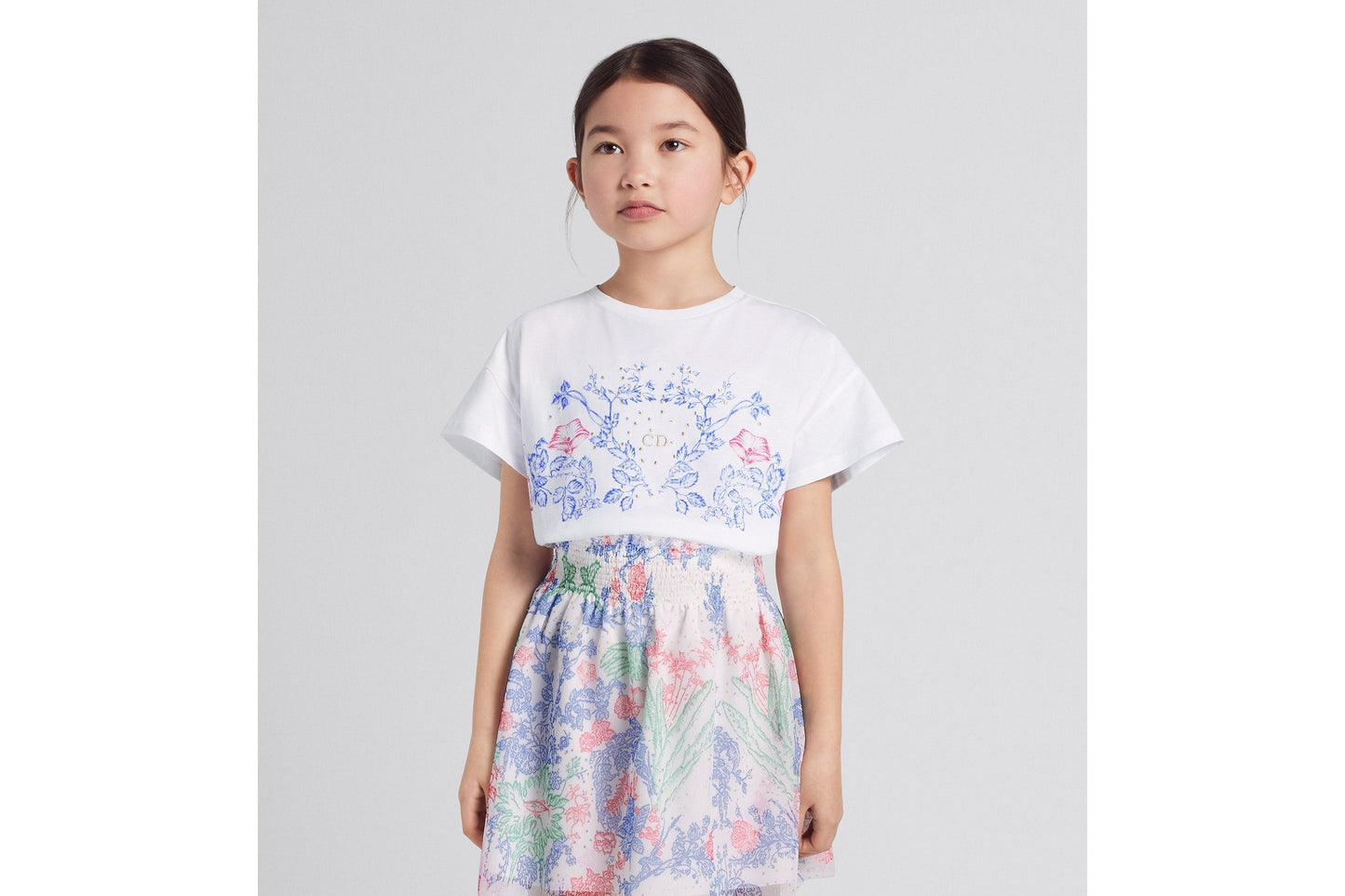 Kid's T-Shirt • White Cotton Jersey