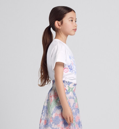 Kid's T-Shirt • White Cotton Jersey