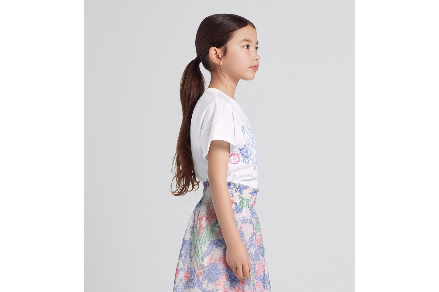 Kid's T-Shirt • White Cotton Jersey