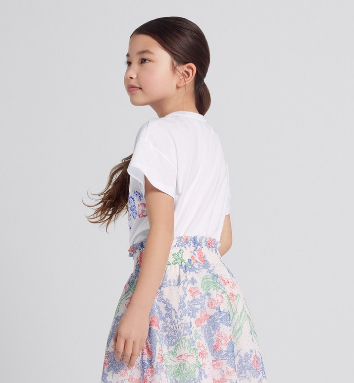 Kid's T-Shirt • White Cotton Jersey