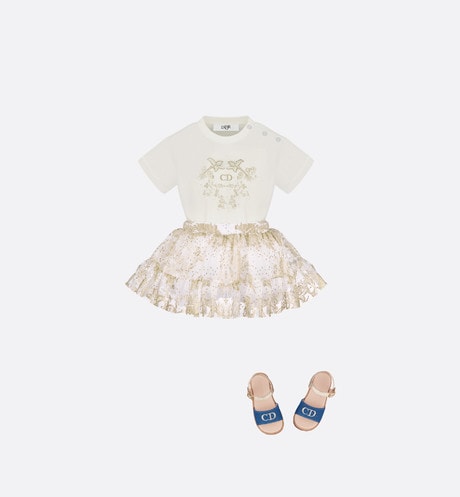 Baby T-Shirt • Ivory Cotton Jersey