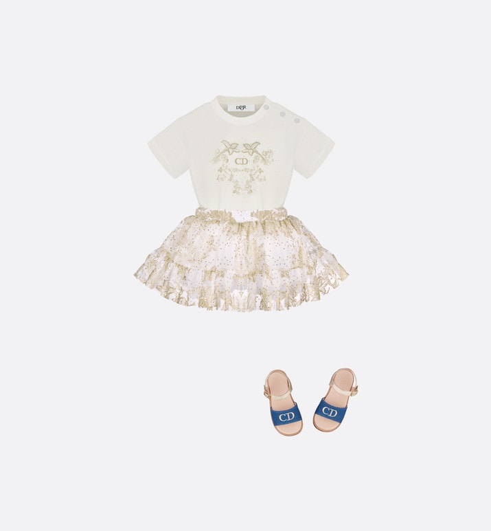 Baby T-Shirt • Ivory Cotton Jersey