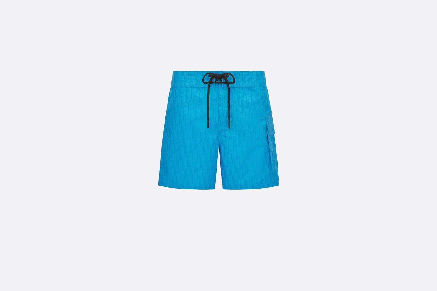 Dior Oblique Swim Shorts • Blue Technical Fabric