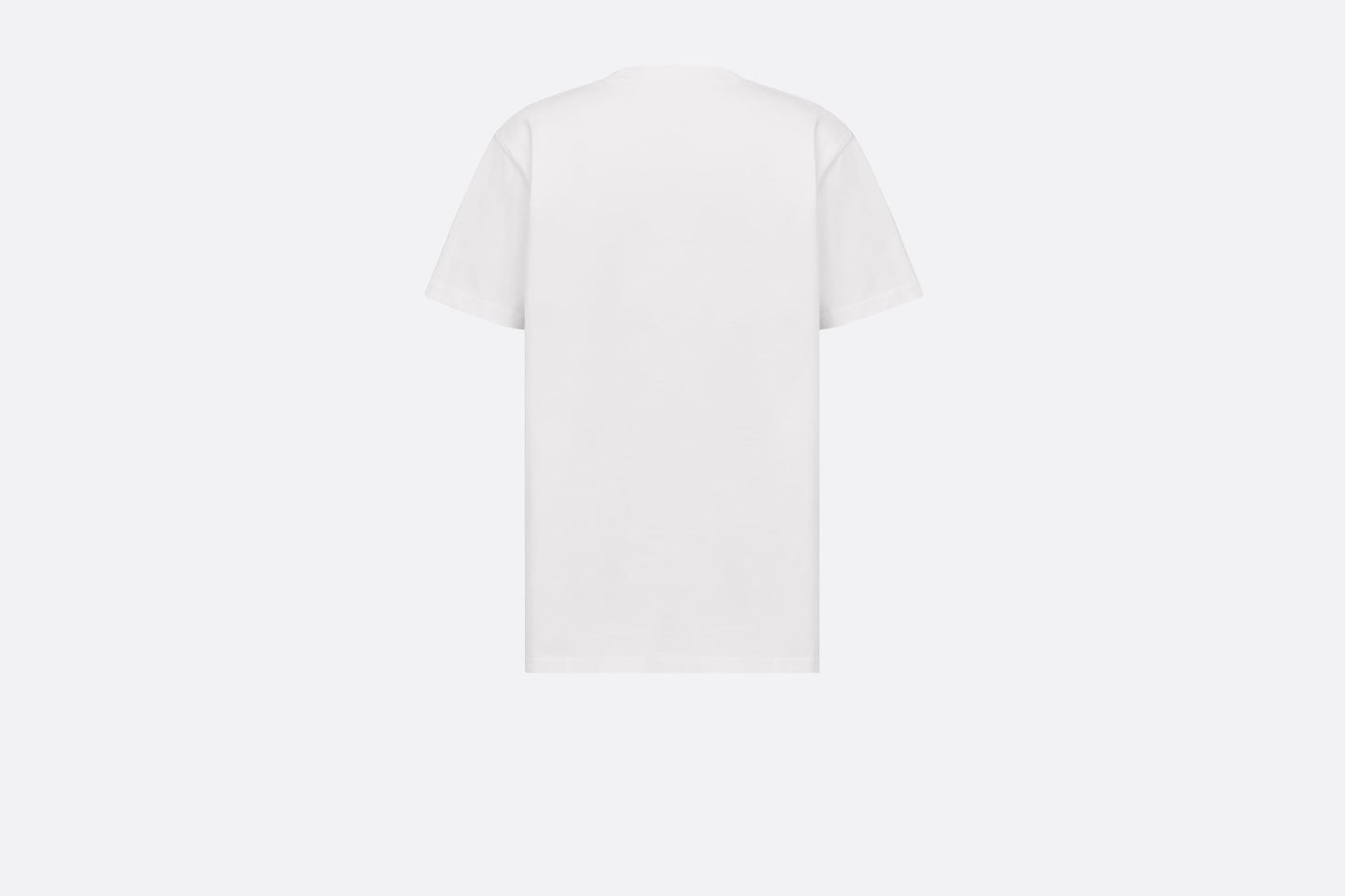 Relaxed-Fit T-Shirt • White Cotton Jersey