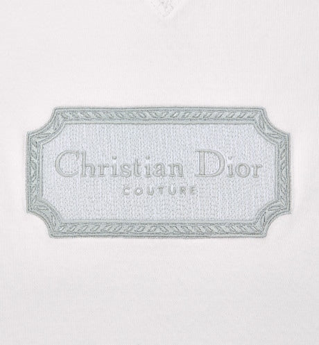 Relaxed-Fit T-Shirt • White Cotton Jersey