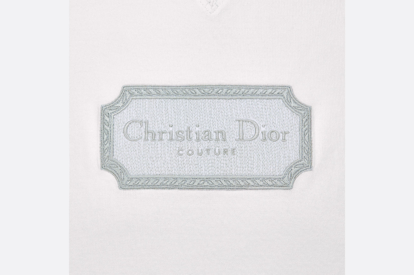 Relaxed-Fit T-Shirt • White Cotton Jersey