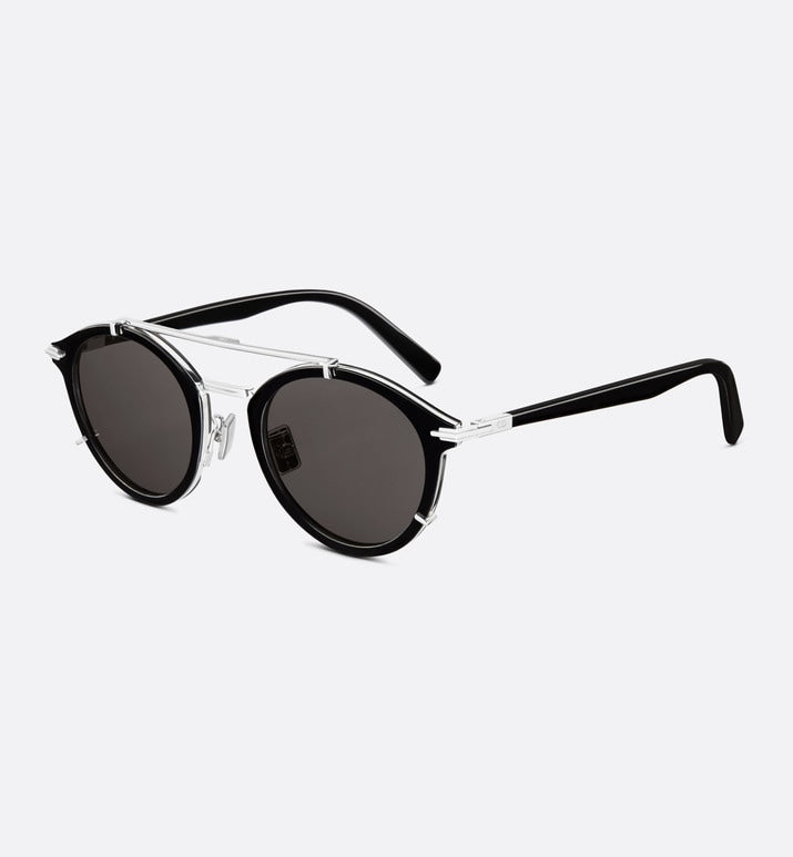 DiorBlackSuit R7U BioAcetate • Black Pantos Sunglasses