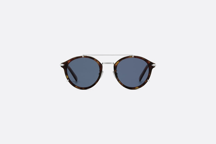 DiorBlackSuit R7U BioAcetate • Brown Tortoiseshell-Effect Pantos Sunglasses