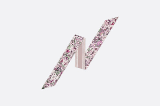 ABCDior W Weigela - Wax Mitzah Scarf • Ivory Multicolor Silk Twill