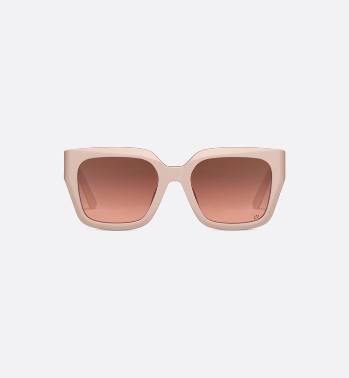 30Montaigne S8U • Beige-Pink Square Sunglasses