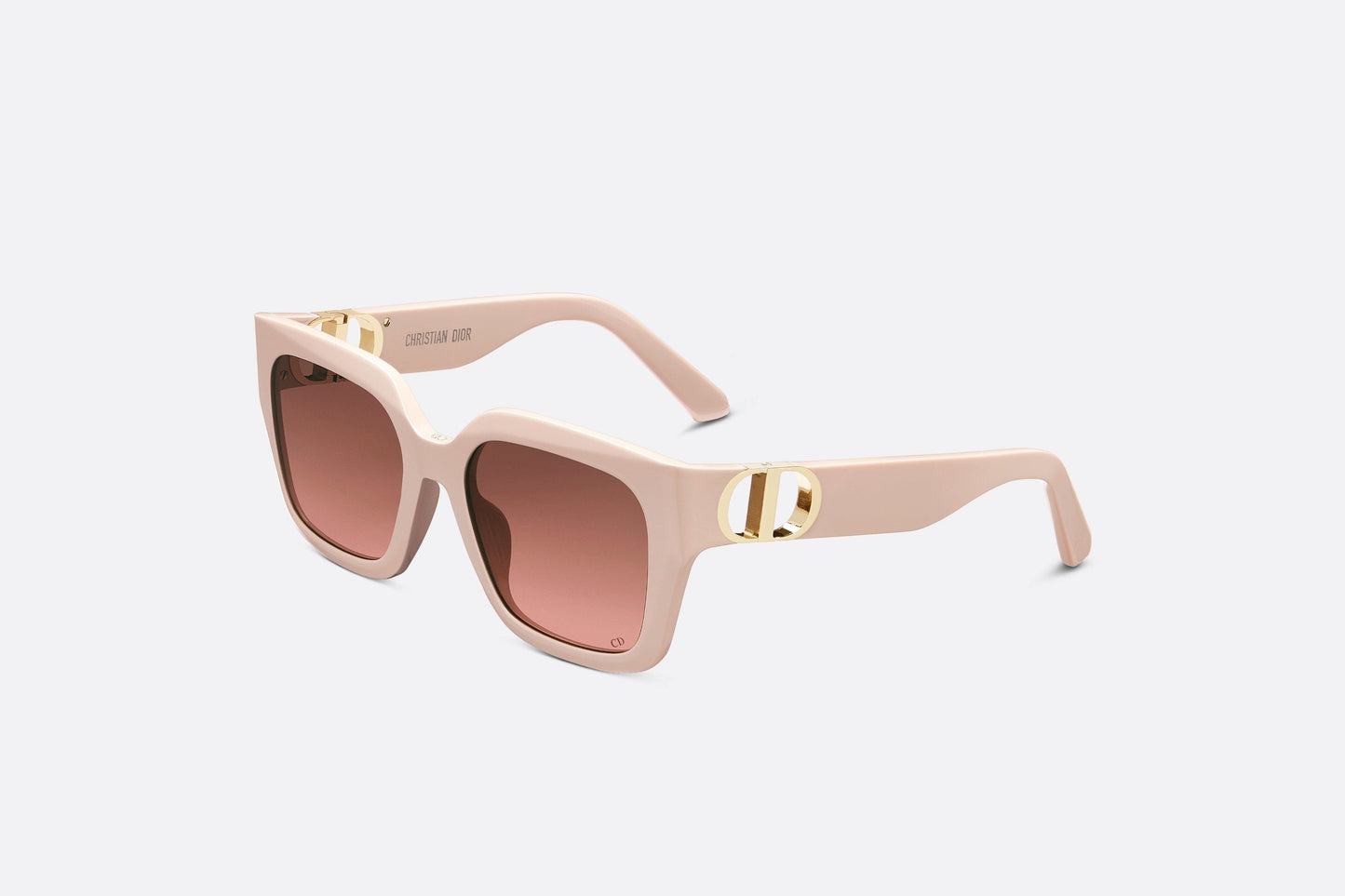 30Montaigne S8U • Beige-Pink Square Sunglasses