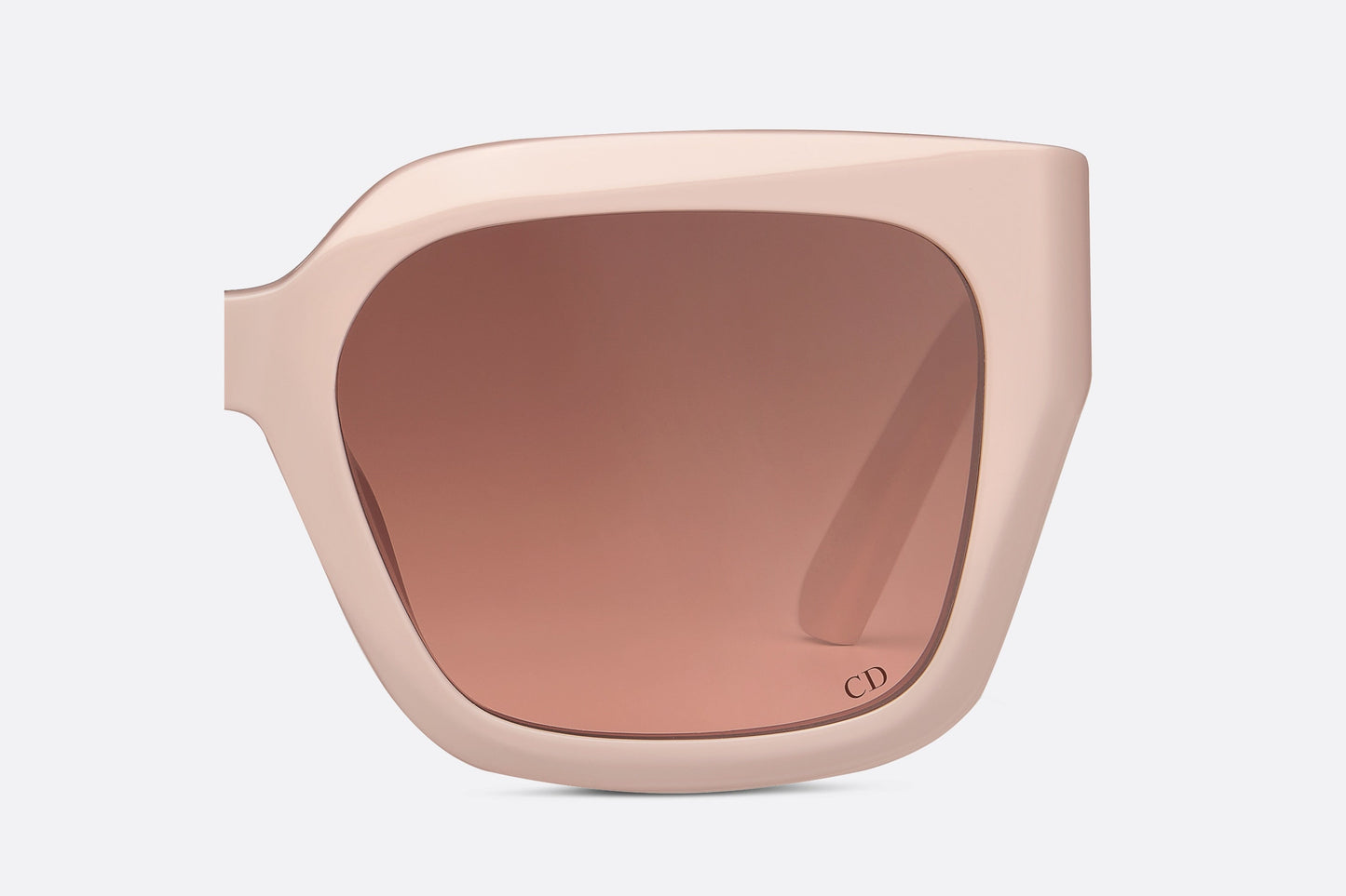 30Montaigne S8U • Beige-Pink Square Sunglasses