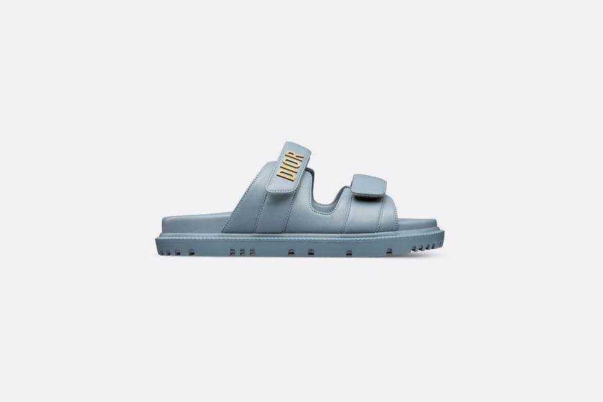 Dioract Slide • Horizon Blue Lambskin