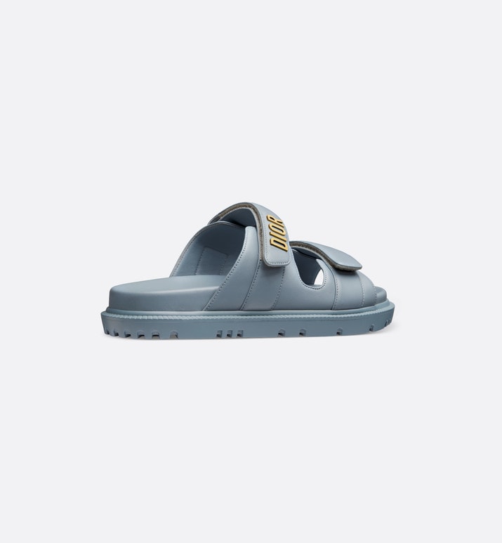 Dioract Slide • Horizon Blue Lambskin