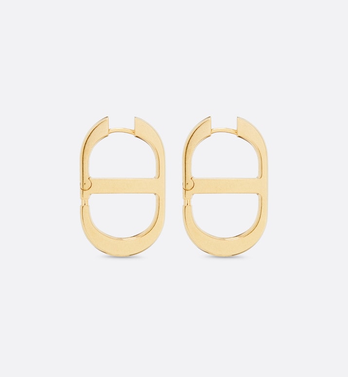 30 Montaigne Earrings • Gold-Finish Metal