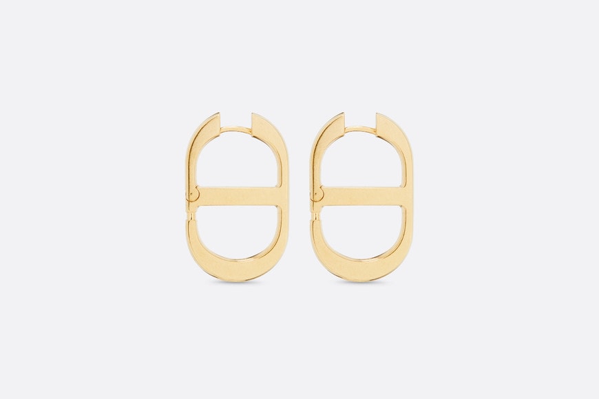 30 Montaigne Earrings • Gold-Finish Metal