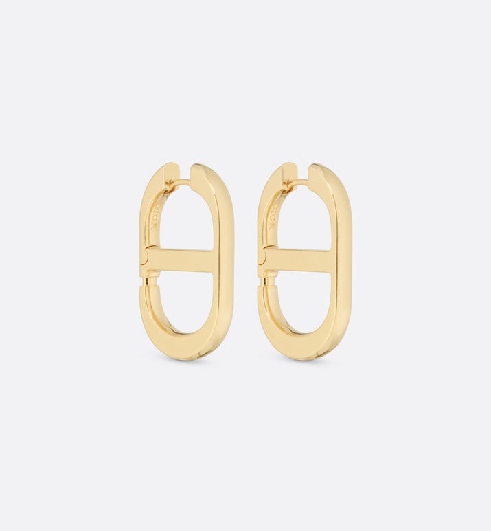 30 Montaigne Earrings • Gold-Finish Metal