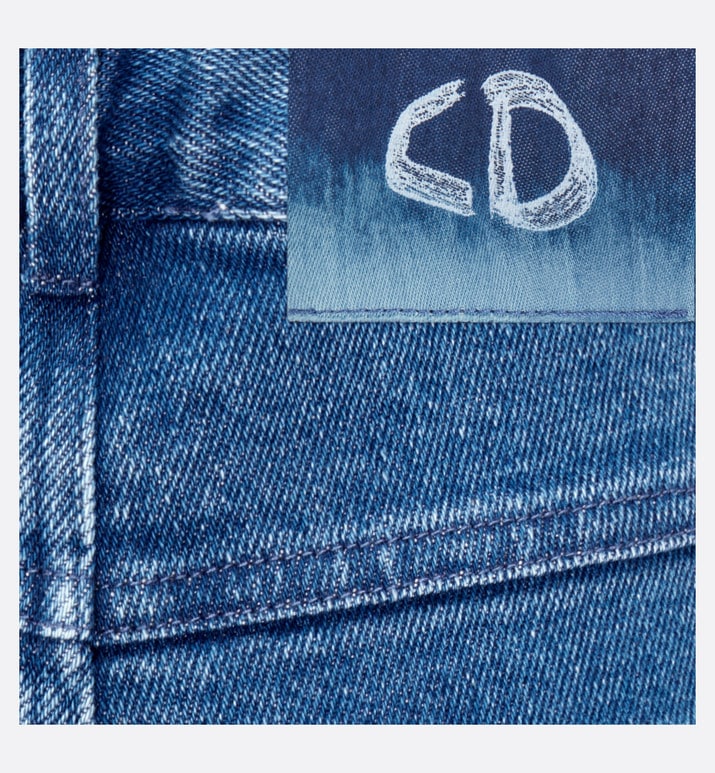 Kid's Bermuda Shorts • Blue Cotton Denim