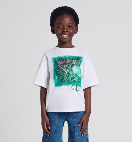 Kid's T-Shirt • White Cotton Jersey