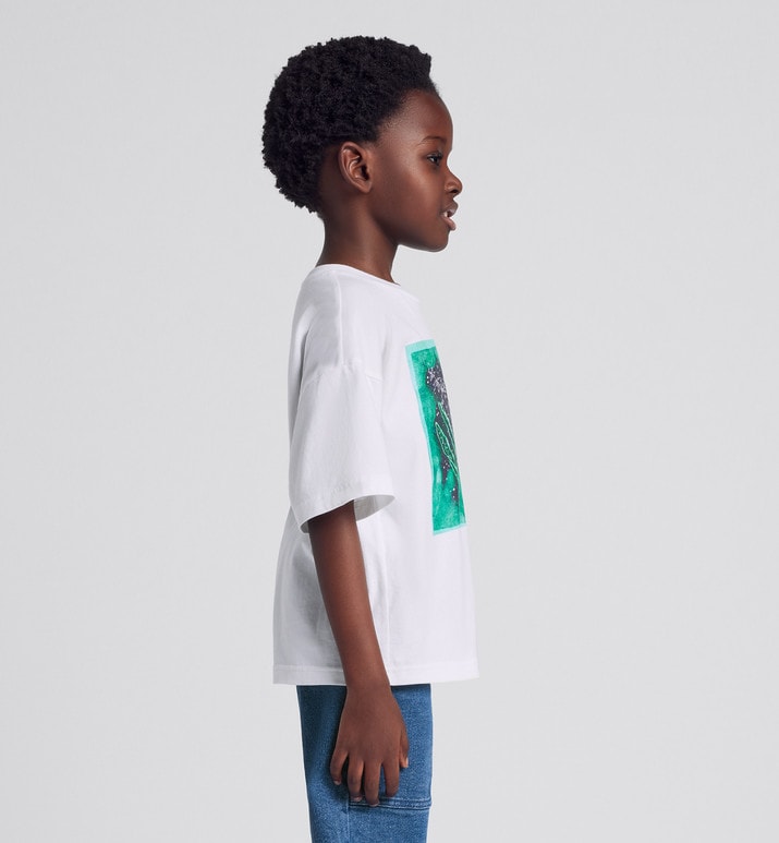 Kid's T-Shirt • White Cotton Jersey