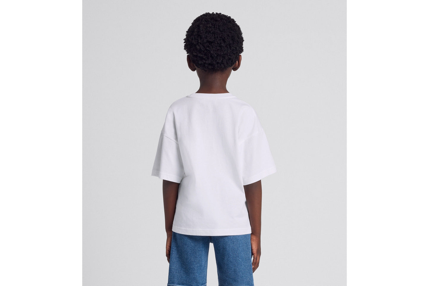 Kid's T-Shirt • White Cotton Jersey