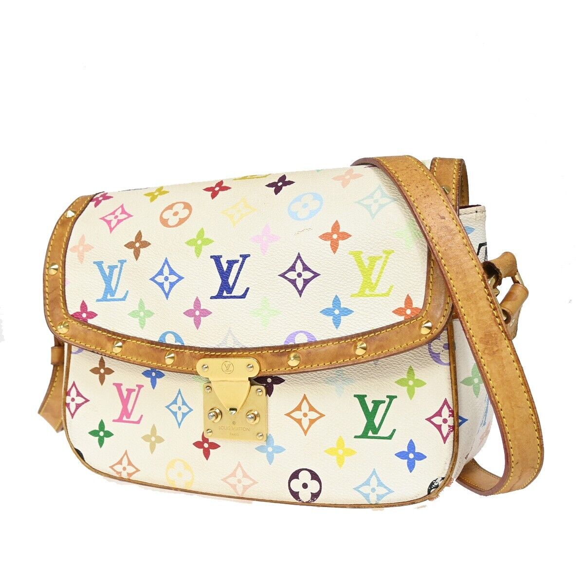 Louis Vuitton Sologne  Canvas Shoulder Bag ()