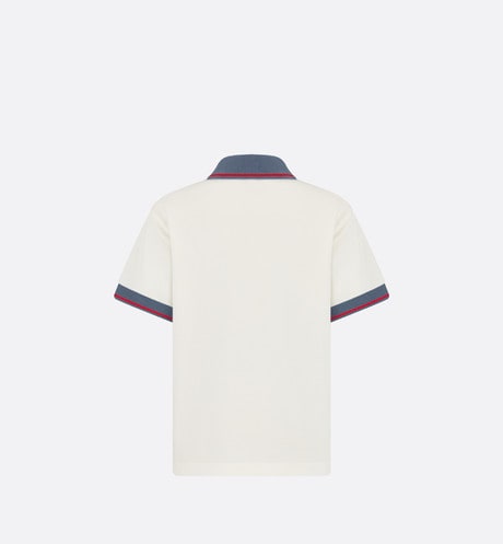 Kid's Polo Shirt • Ivory Cotton Piqué