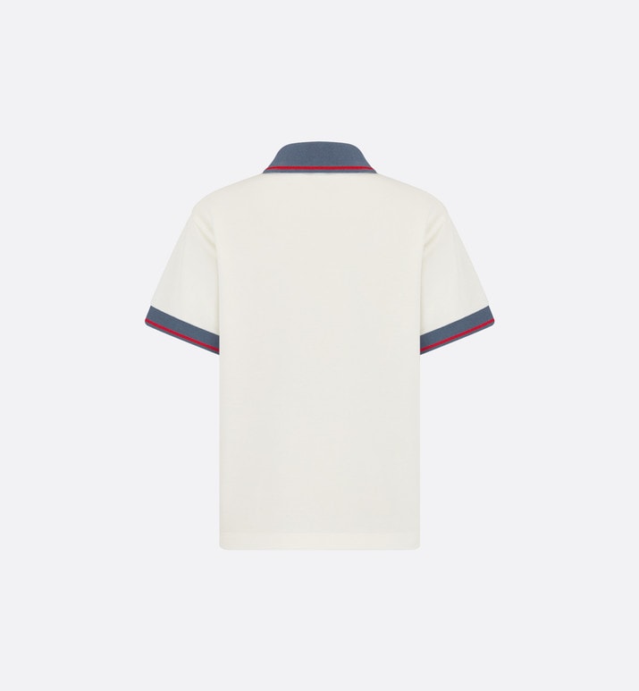Kid's Polo Shirt • Ivory Cotton Piqué
