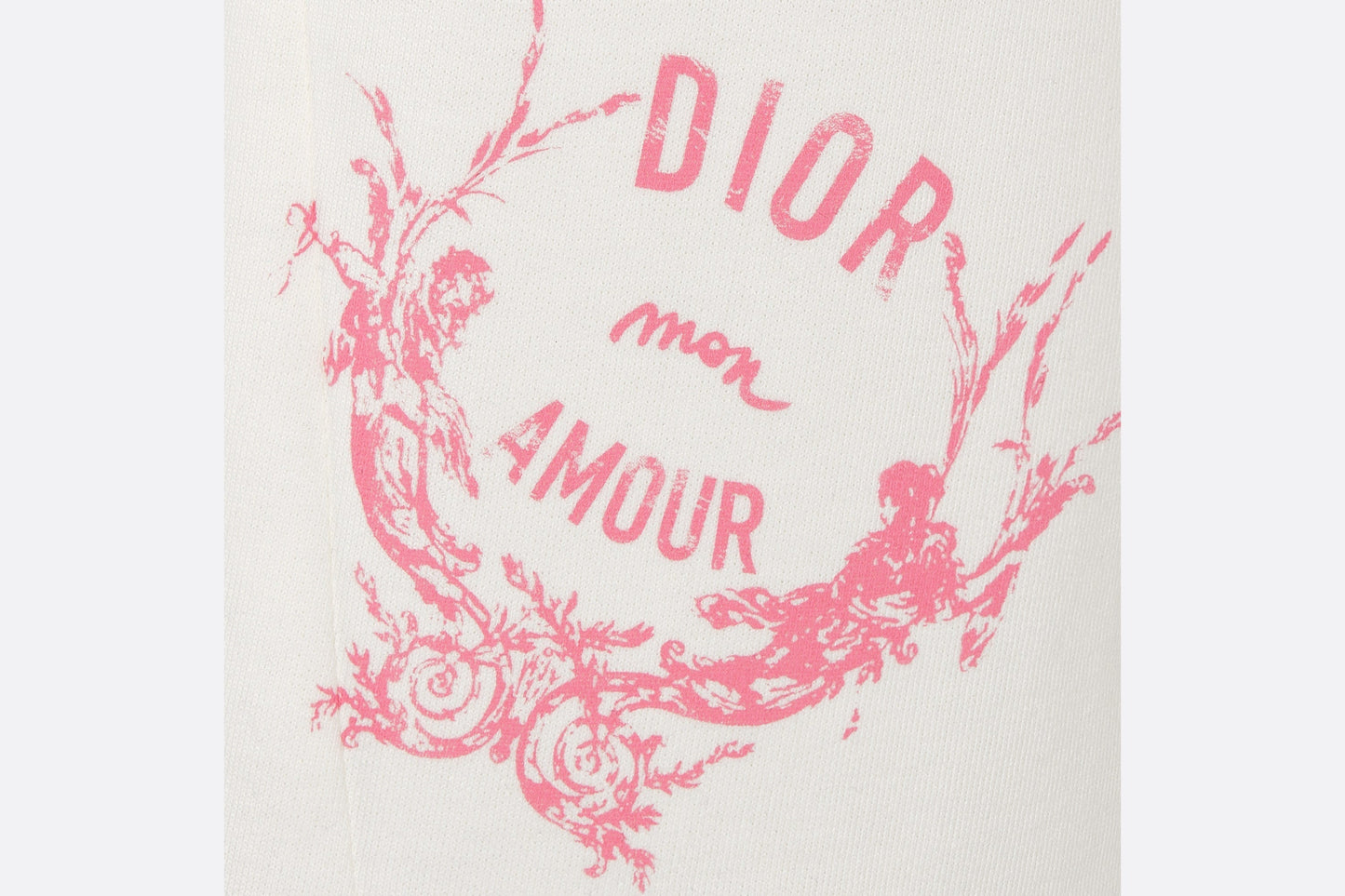 Kid's Loose Pants • Ivory Cotton-Blend Fleece