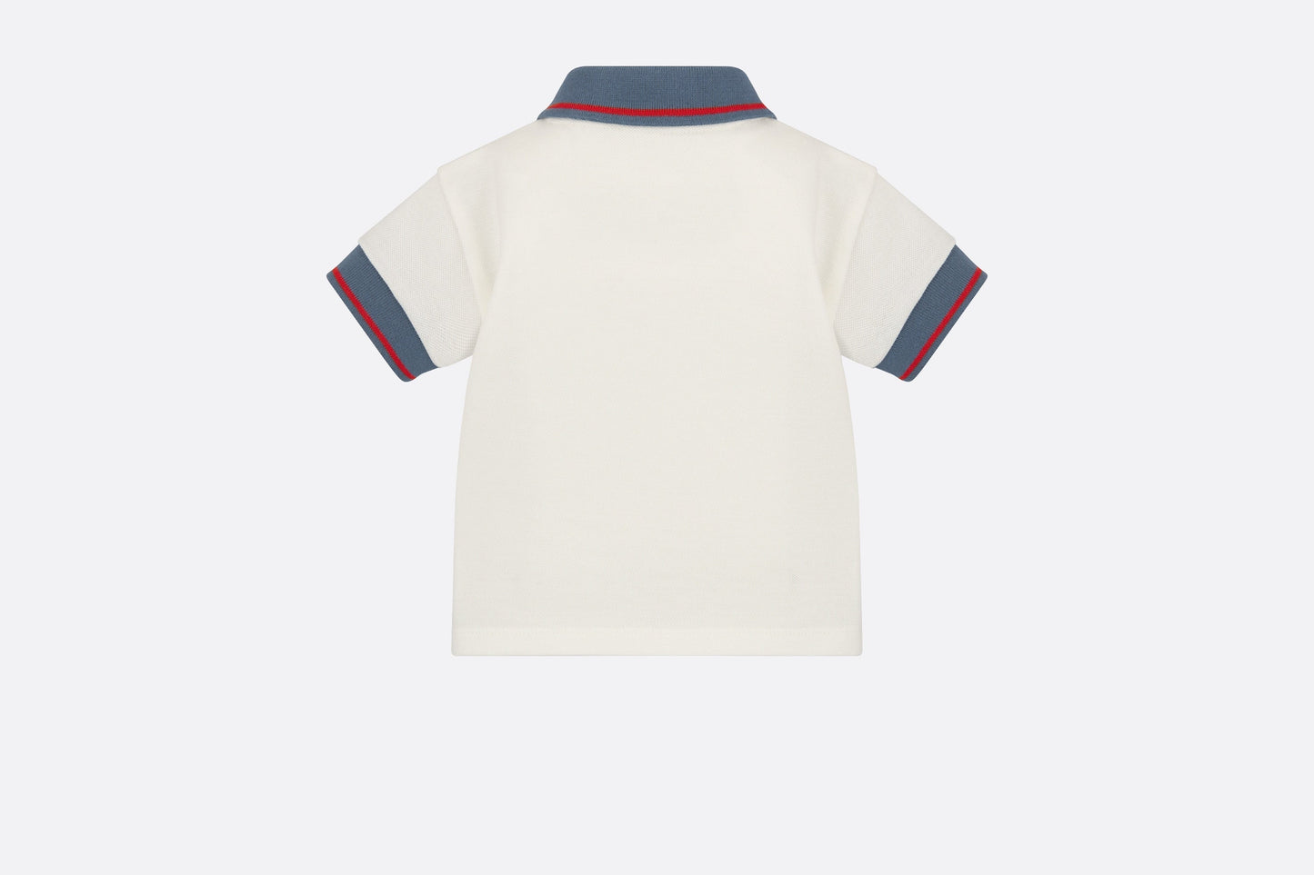 Baby Polo Shirt • Ivory Cotton Piqué