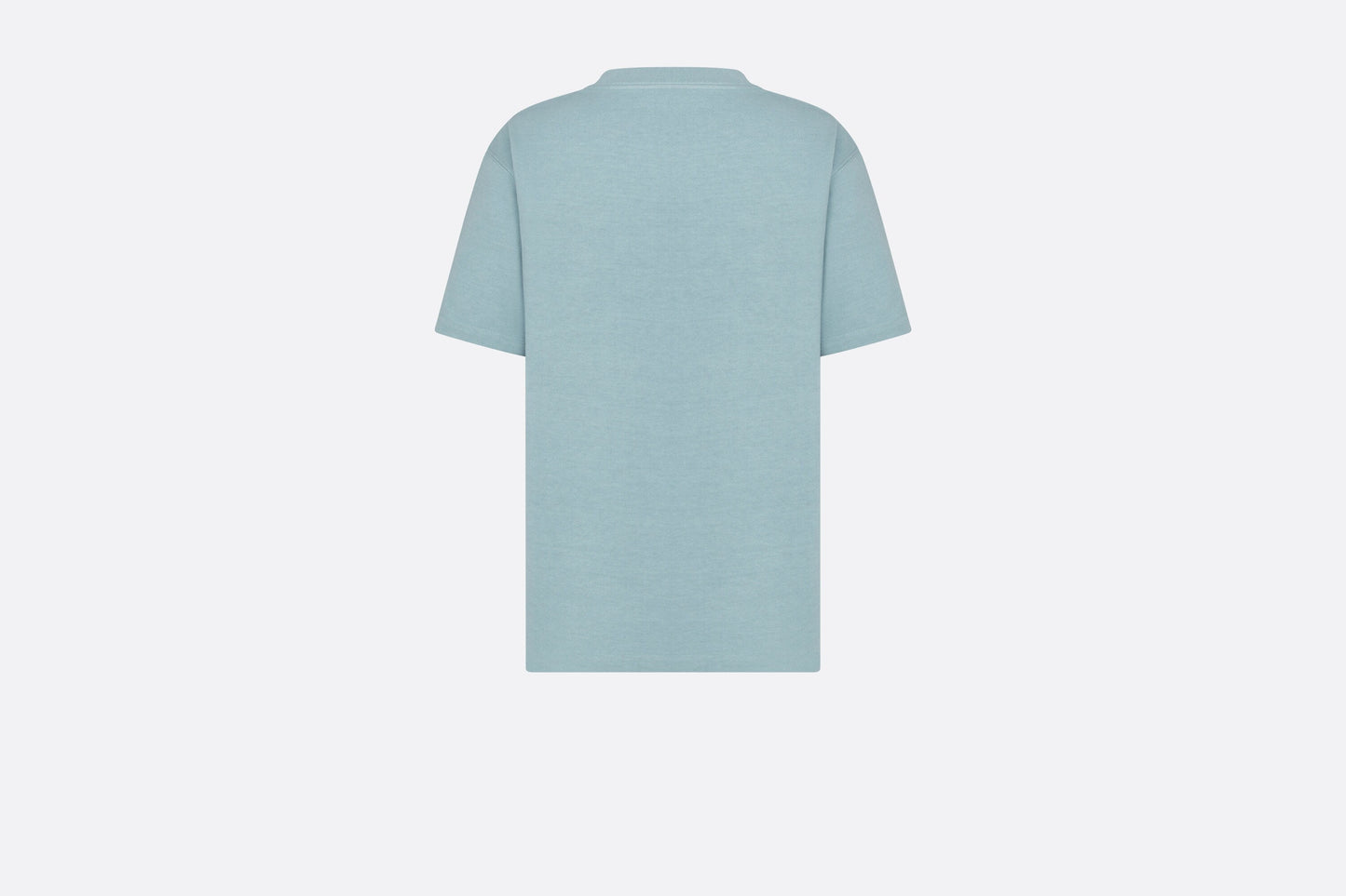Christian Dior Couture Relaxed-Fit T-Shirt • Blue Cotton Jersey