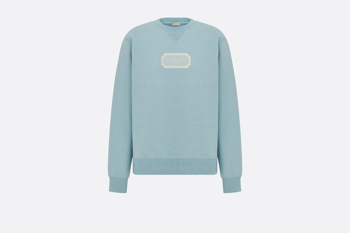 Christian Dior Couture Sweatshirt • Blue Cotton Fleece
