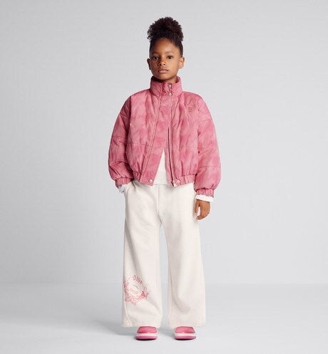 Kid's Loose Pants • Ivory Cotton-Blend Fleece