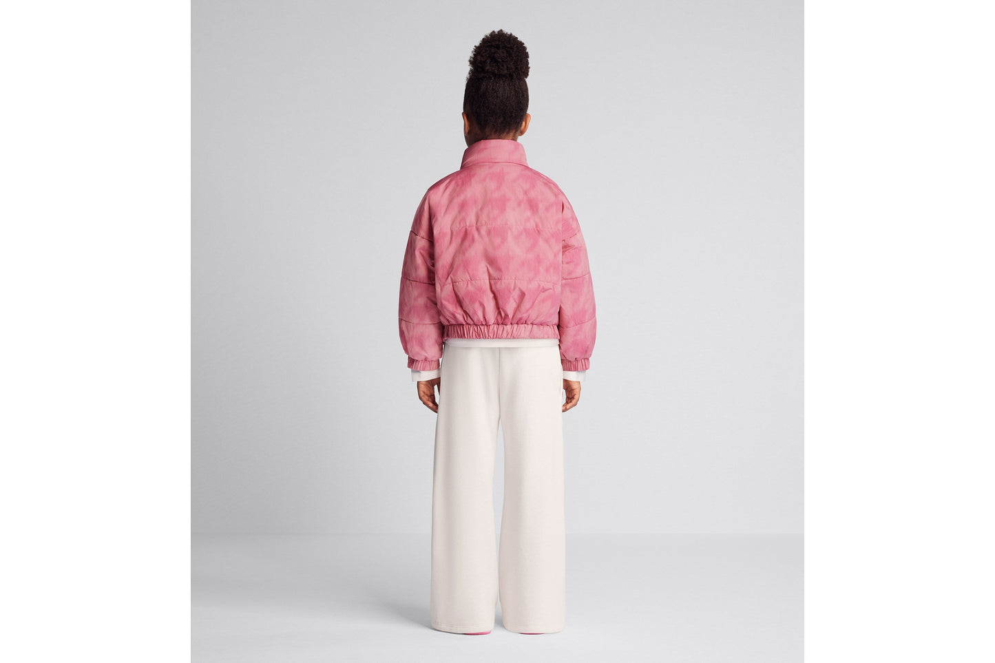 Kid's Loose Pants • Ivory Cotton-Blend Fleece