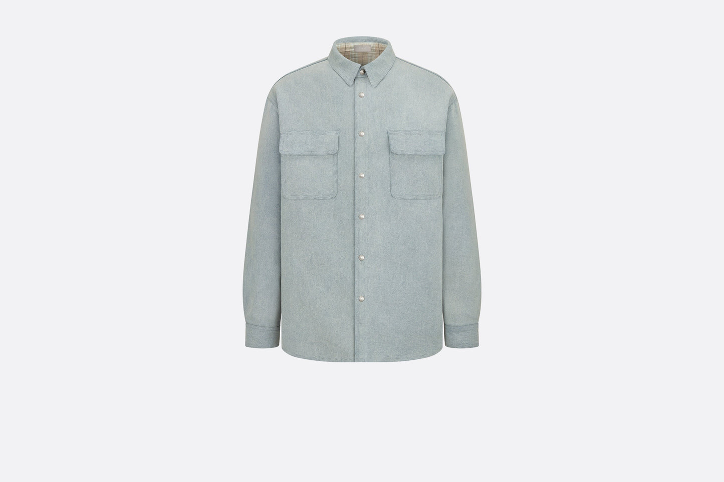 Christian Dior Couture Reversible Shirt • Blue Cotton Denim