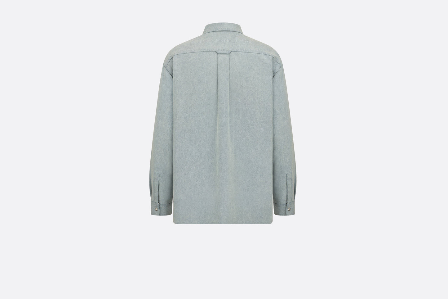 Christian Dior Couture Reversible Shirt • Blue Cotton Denim